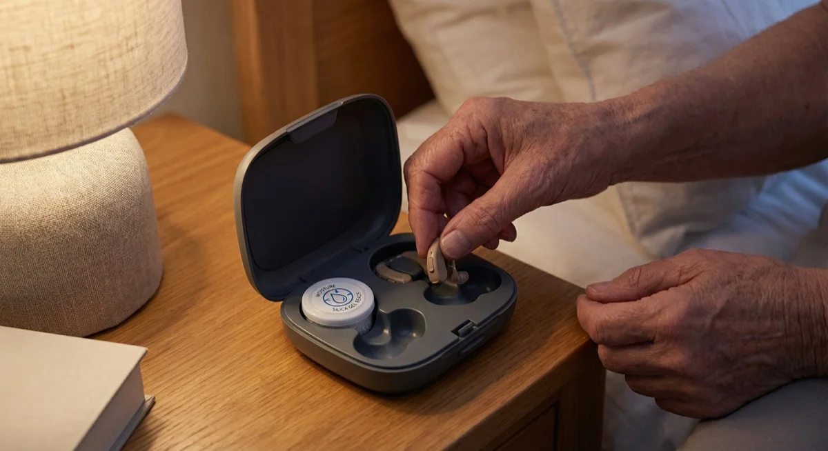 Proper hearing aid storage and care to protect your investment