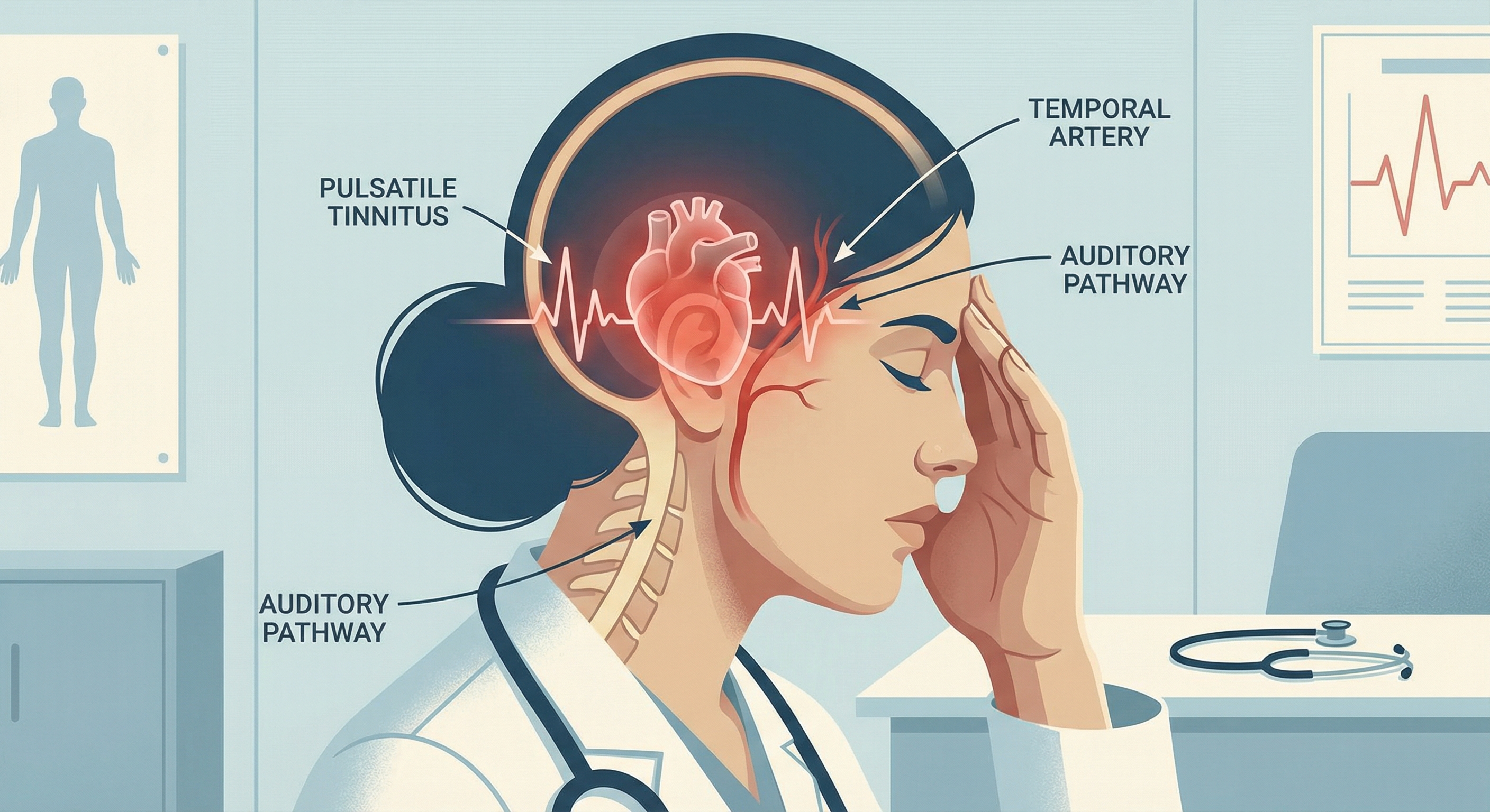 Pulsatile tinnitus causes and when to see a doctor